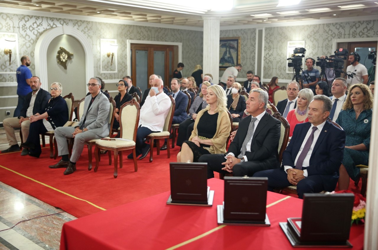 Uručene Trinaestojulske nagrade; Nikolaidis: Ono što je, činilo se, bilo zauvijek poraženo 1945. podiglo se nepunih pola vijeka kasnije