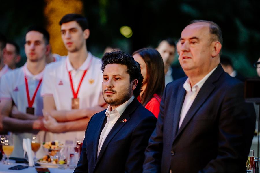Vila Gorica: Abazović i Lalošević priredili prijem za sportiste