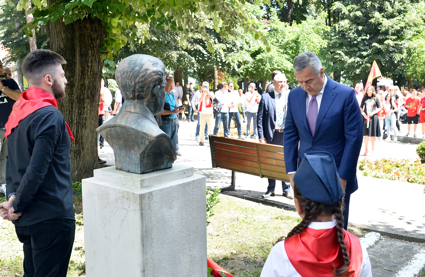 Đukanović na centralnoj proslavi 13. jula u Bijelom Polju