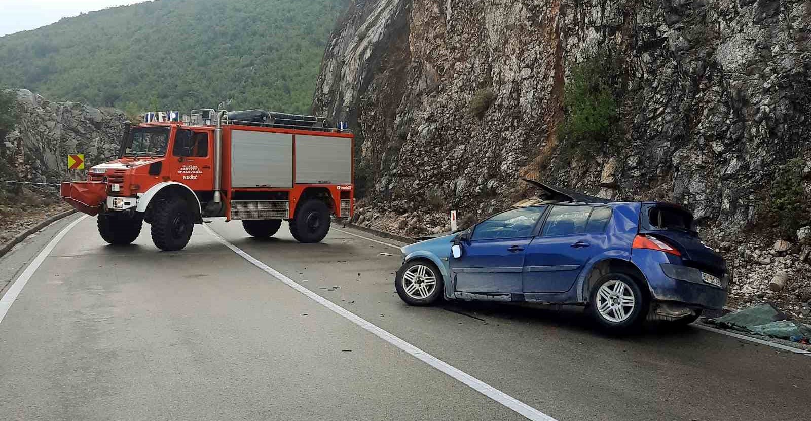 Saobraćajna nesreća na putu Podgorica &#8211; Nikšić: Jedna osoba poginula, četiri povrijeđene