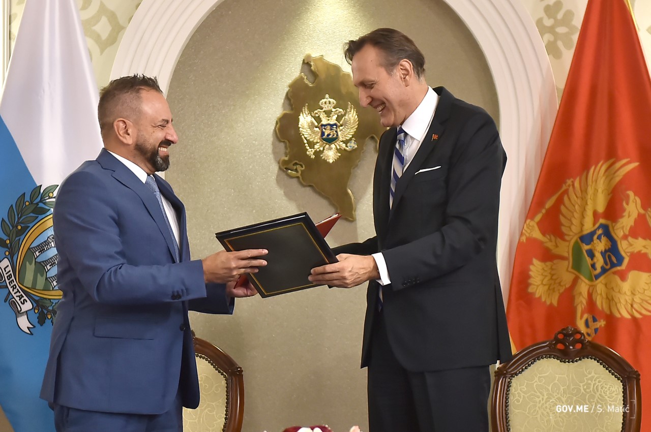 Krivokapić i Bekari: Crna Gora i San Marino jačaju politički dijalog i ekonomske aktivnosti za dobrobit naših građana