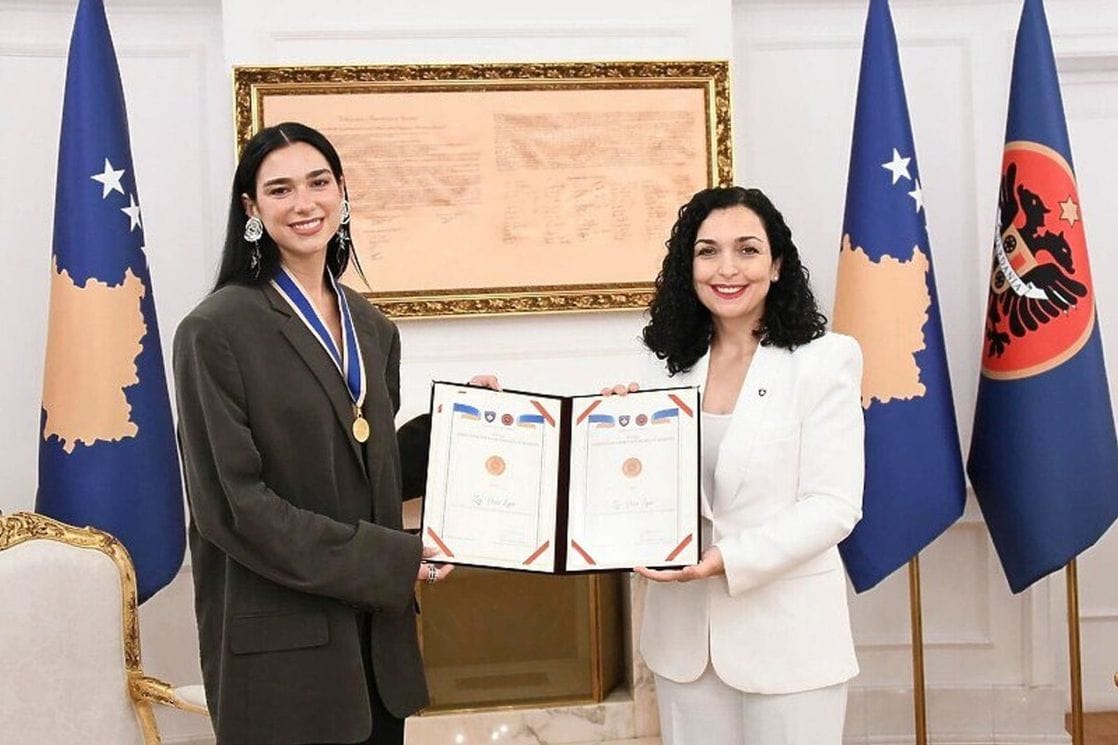 Dua Lipa postala počasna ambasadorka Kosova