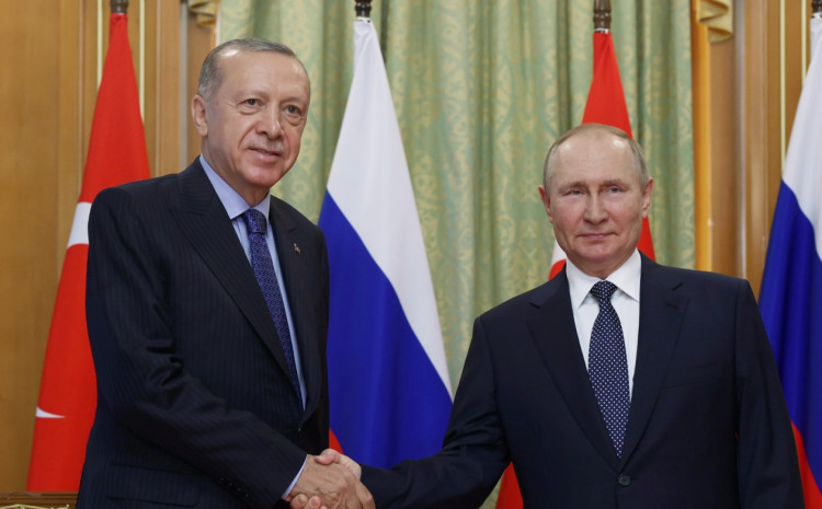 Sastali se Putin i Erdogan: Evropa se treba zahvaliti Turskoj na nesmetanom dotoku prirodnog gasa