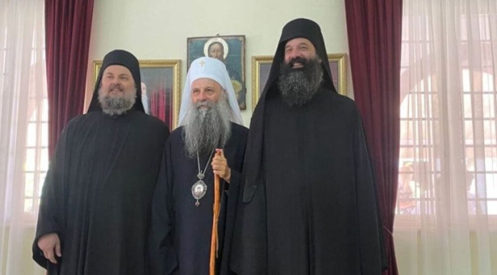 Iako je otkazao zvaničnu posjetu Herceg Novom, Porfirije danas bio u manastiru Savina