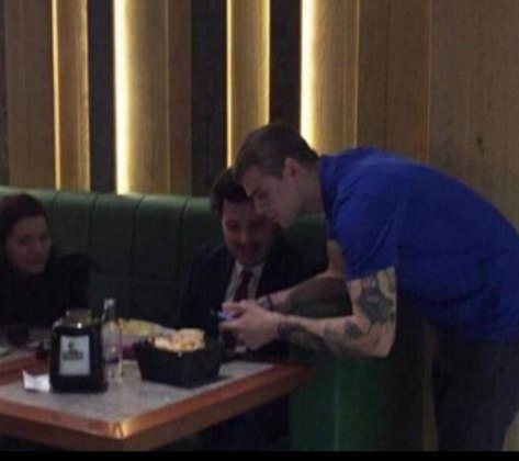 “Brat ” Abaz u društvu Bojana Lopičića, člana “škaljarskog klana”