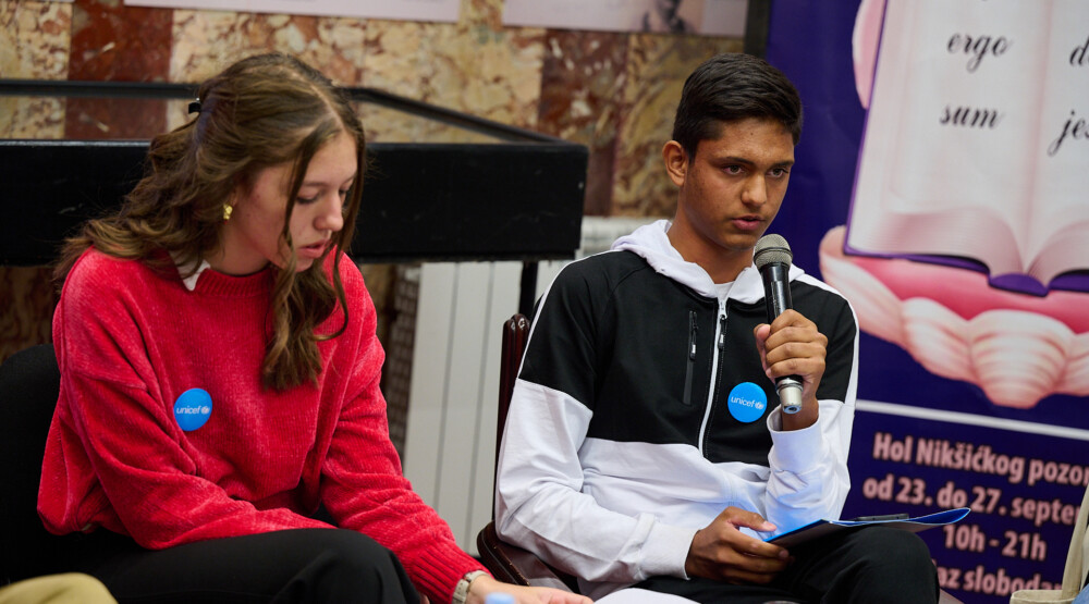 UNICEF-ovi mladi reporteri poručuju: Ujedinimo se u prihvatanju različitosti kao bogatstva Crne Gore