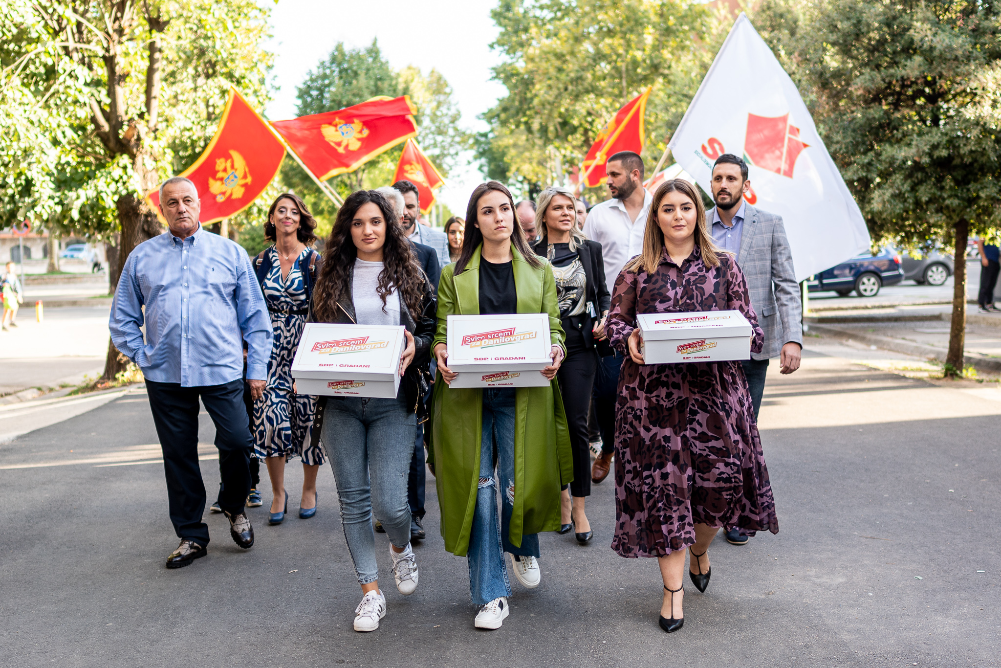 Predata odbornička lista &#8221;SDP i građani – Svim srcem za Danilovgrad&#8221;