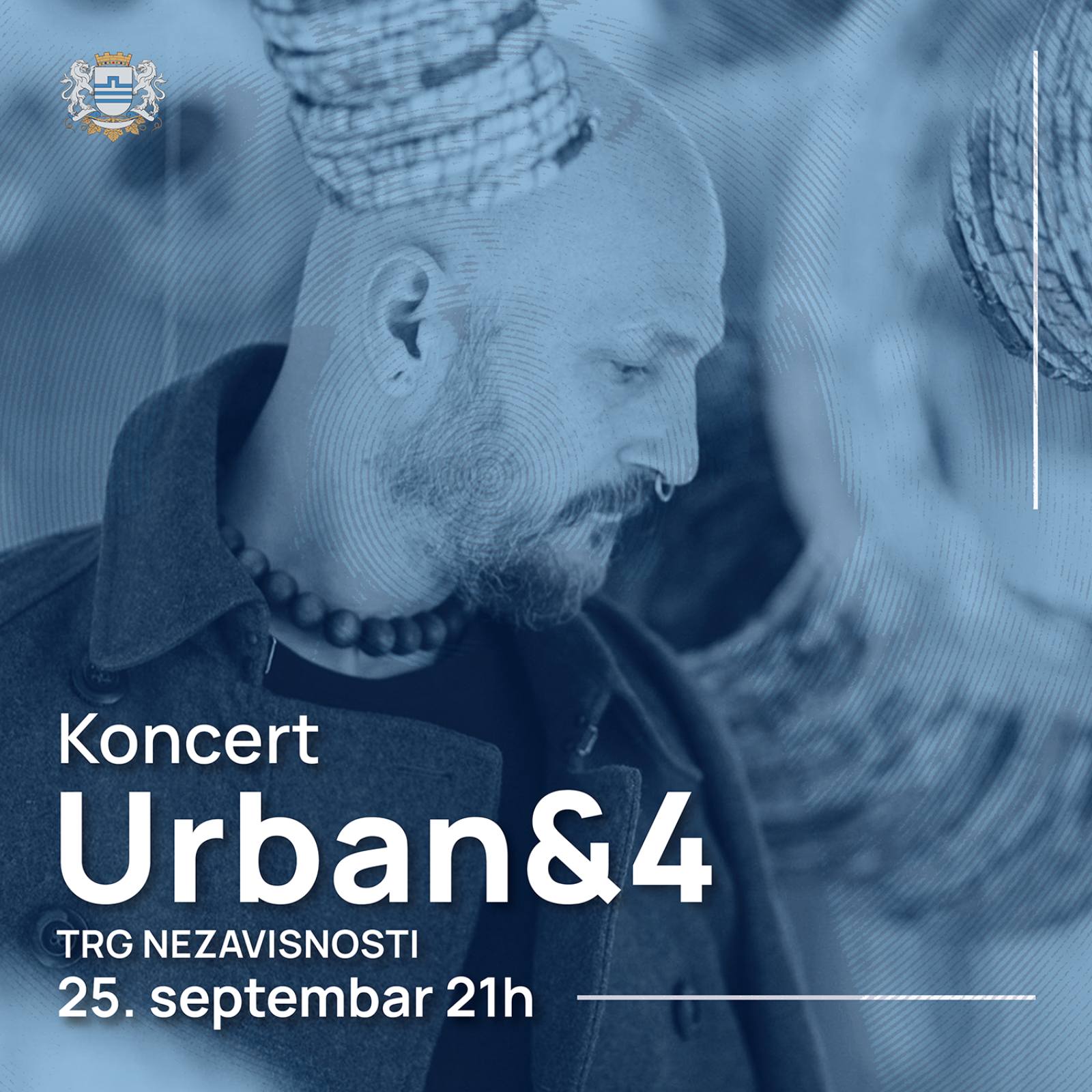 Koncert Damira Urbana na Trgu nezavisnosti za kraj Podgoričkog kulturnog ljeta