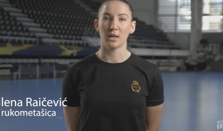 Rukometašica Milena Raičević podržala Pokret „Svi za naš GRAD – dr Ivan Vuković“