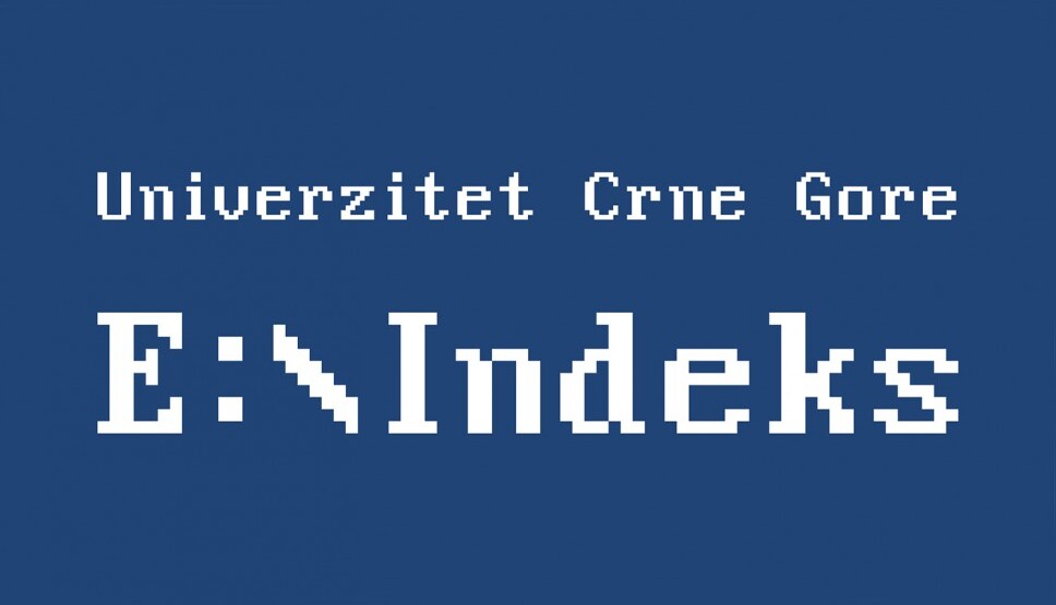 Elektronski indeks za studente Univerziteta Crne Gore