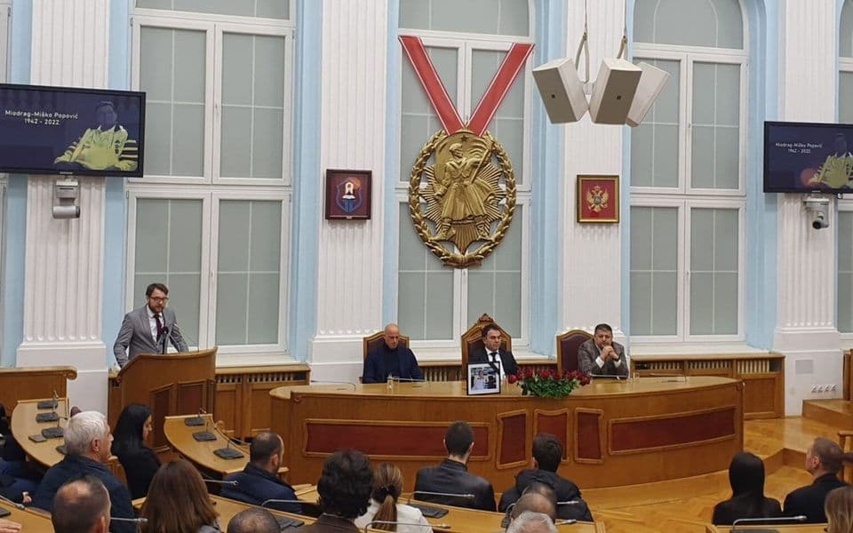 Održana komemorativna sjednica povodom smrti Miodraga Miška Popovića