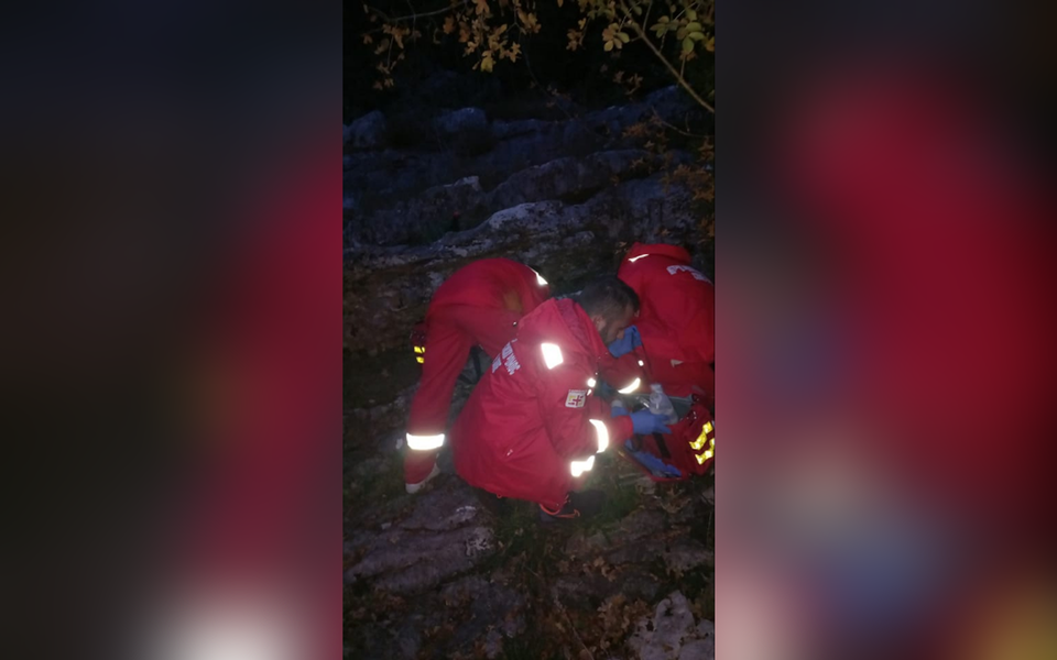 Završena spasilačka akcija u okolini Tuzi, jedna osoba teže povrijeđena