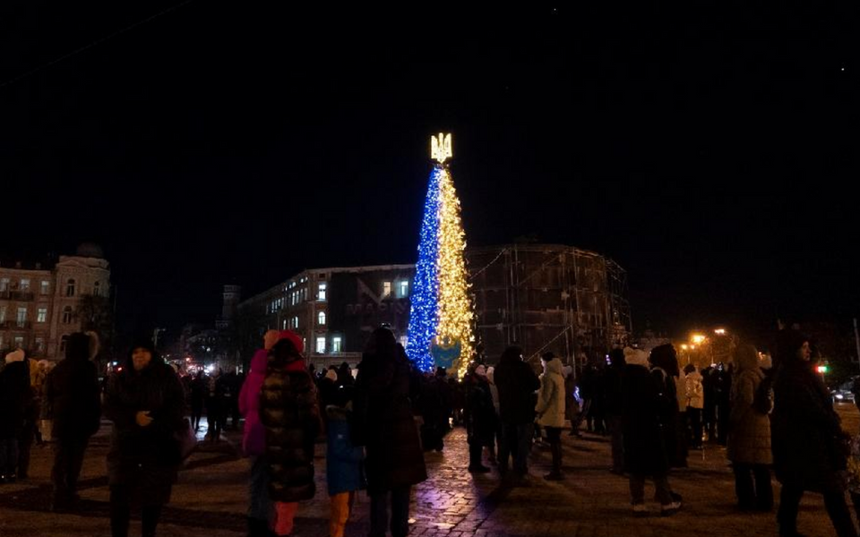 Postavljena jelka u Kijevu; Kličko: Rusi neće ukrasti Božić