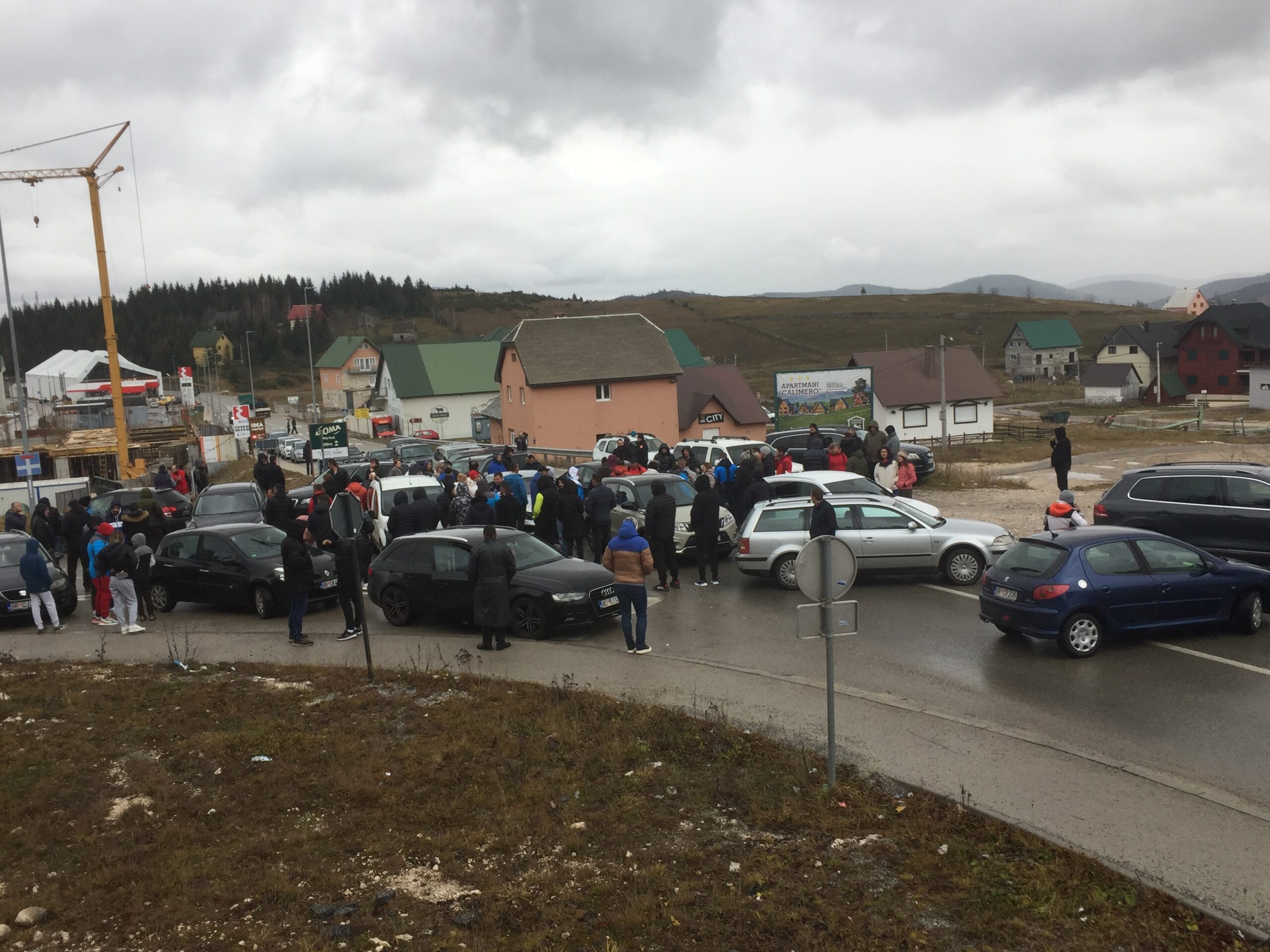 Žabljak: Protest građana zbog najave rušenja nelegalnih objekata