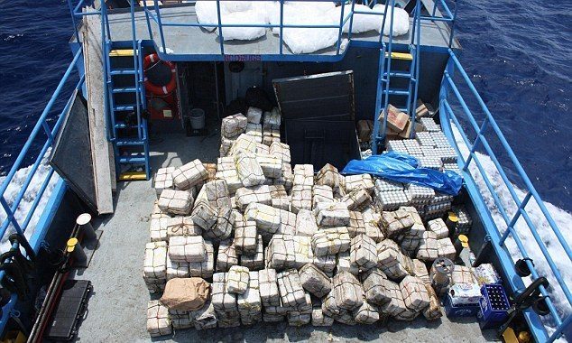 Francuska mornarica presrela brod sa 4,6 tona kokaina