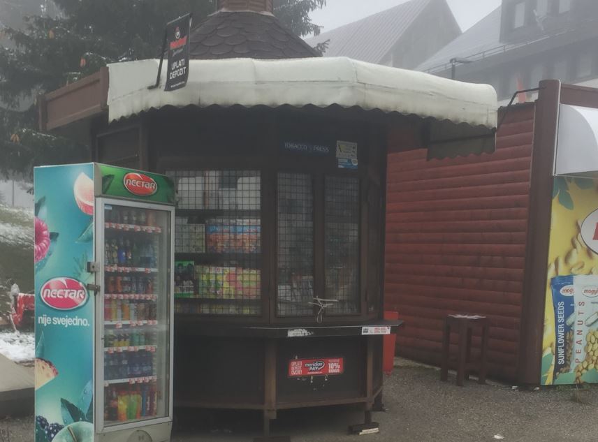 Žabljak: Tokom noći provaljena dva kioska