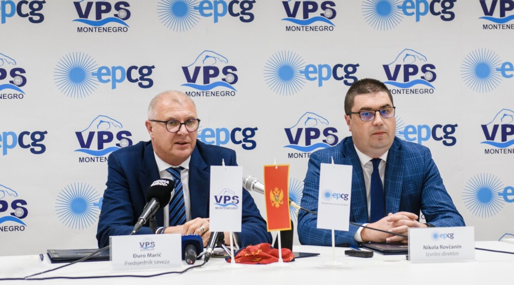 EPCG sa 200 hiljada eura pomogla Vaterpolo savezu Crne Gore