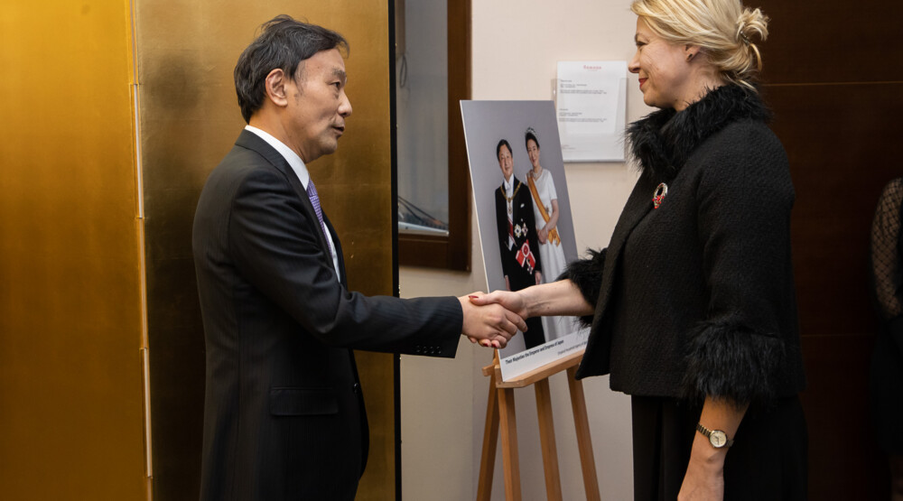 Đurović na prijemu povodom proslave rođendana cara Japana
