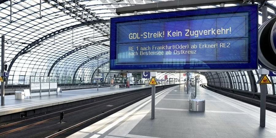 Njemačka će sjutra biti paralizovana zbog velikog štrajka zaposlenih u saobraćaju