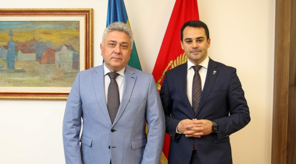 Raičević primio ambasadora Dimitrova: Pokrenut dijalog o bratimljenju Bara i Burgasa