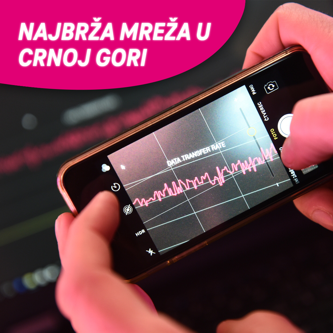 Telekom i zvanično ima najbržu i najveću mobilnu mrežu u Crnoj Gori