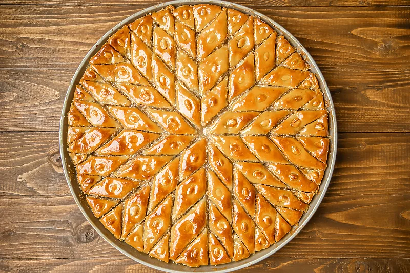 Na ovaj način ćete najlakše izrezati baklavu