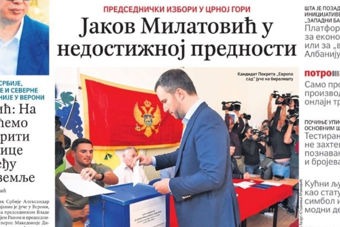 Kandidat Evrope sad &#8211; Blažo Đukanović