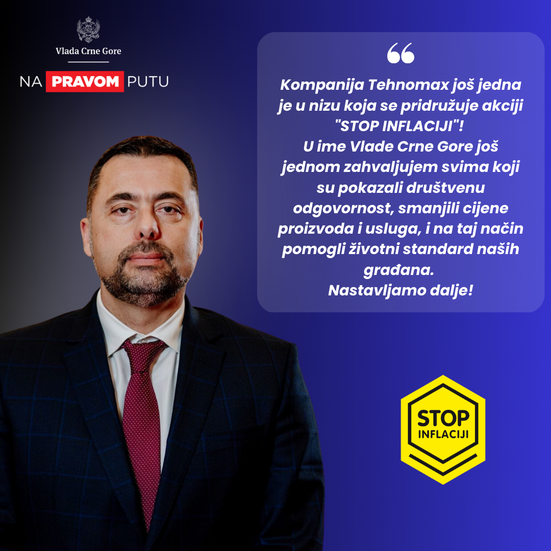 Tehnomax se pridružio akciji Stop inflaciji