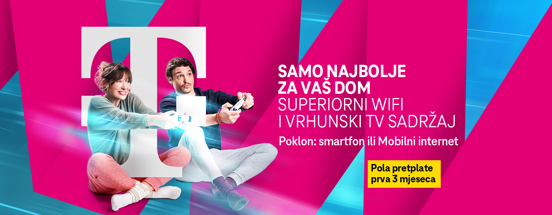 Magenta 1 i Extra Trio povoljnosti: poklon smartfon ili mobilni internet, otključani kanali, Extra TV na više televizora