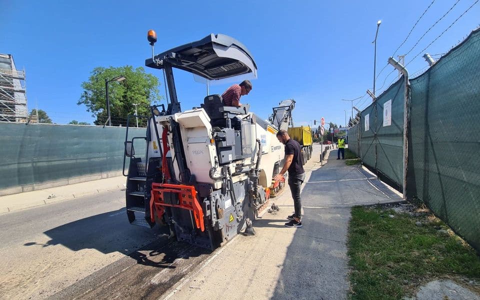 Podgorica: Počeli radovi na sanaciji Ulice Džona Džeksona