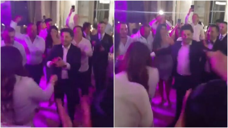 (VIDEO)Abazović u zanosu: Sve je zaboravljeno, Dritan se rasplesao na Bečićevoj svadbi