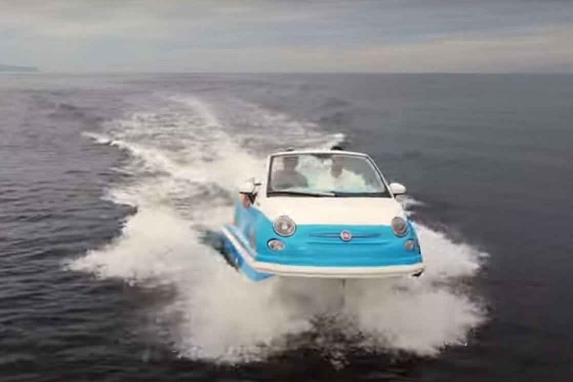 Osmislio &#8220;fiću&#8221; koja plovi vodenim površinama