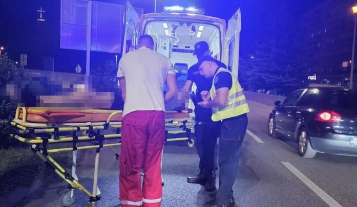 Udes kod Katoličke crkve, povrijeđen motociklista