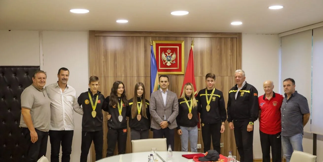 Raičević ugostio džiu džicu šampione : Grad je ponosan na vaše uspjehe