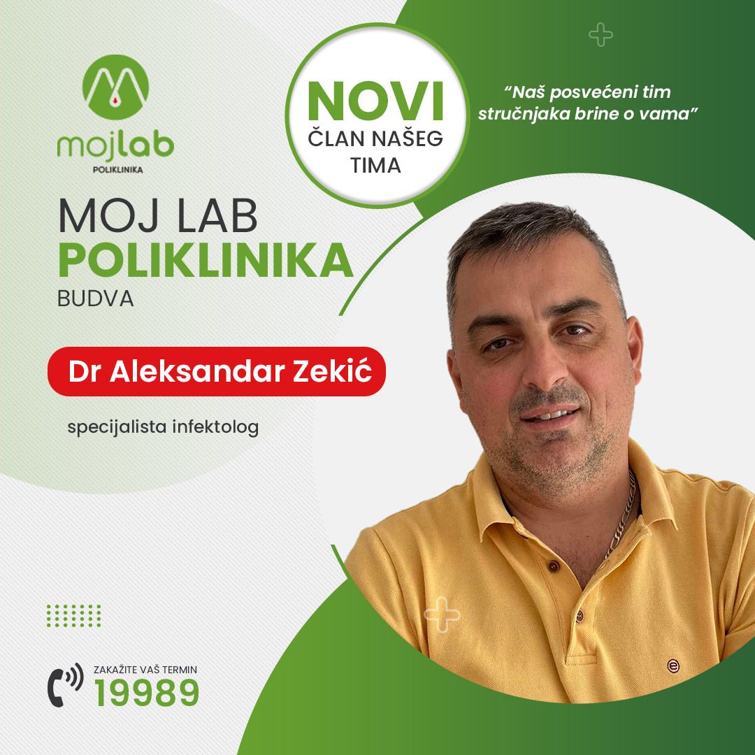 NOVI ČLAN NAŠEG TIMA &#8211; DR ALEKSANDAR ZEKIĆ