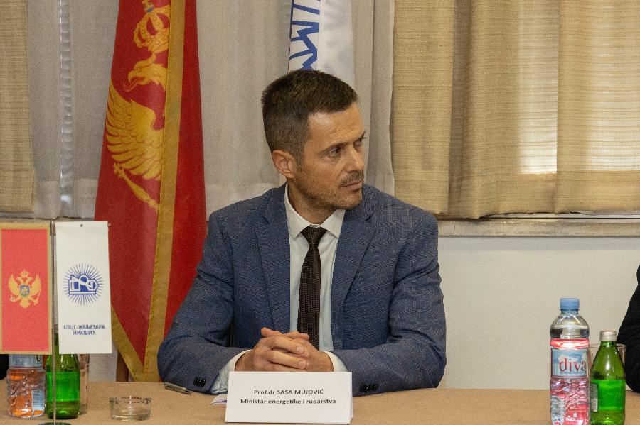 Mujović u EPCG – Željezara Nikšić: Situacija nije jednostavna, zajedničkim naporima tražiti rješenja