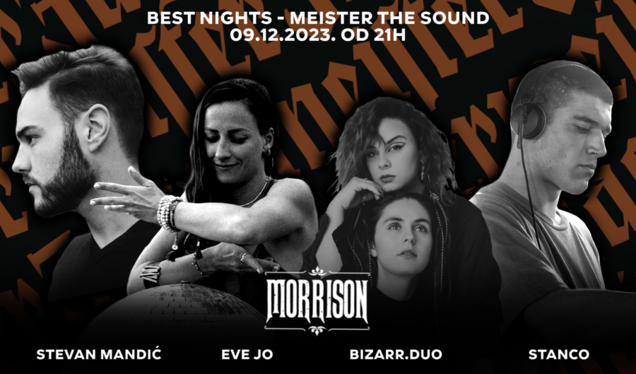 Projekat #MeisterTheSound predstavlja nova DJ imena i osvježenje crnogorske elektronske scene