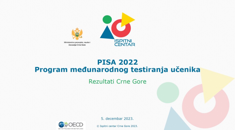 Danas predstavljanje rezultata PISA testiranja