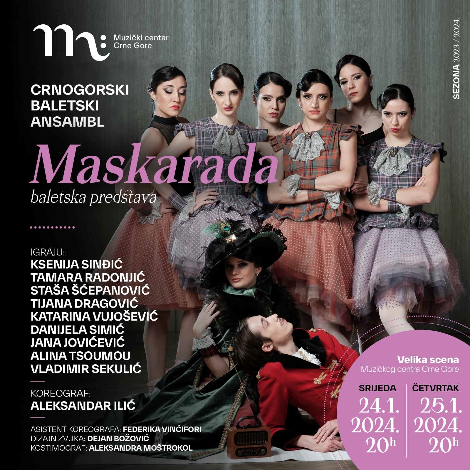 Premijera baleta Maskarada