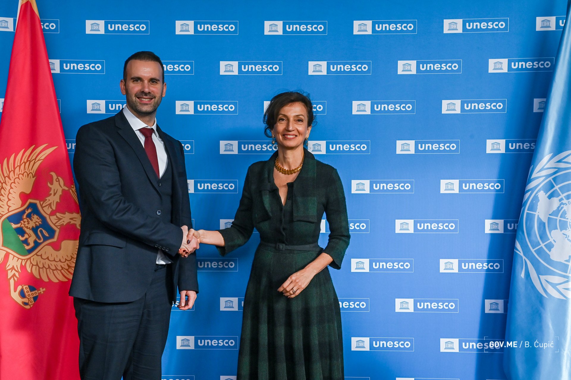 Spajić i Azule: Crna Gora ostaje posvećena promociji vrijednosti i standarda UNESCO-a