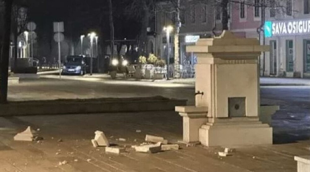 Maloljetnik osumnjičen da je oštetio česmu na Trgu slobode u Nikšiću