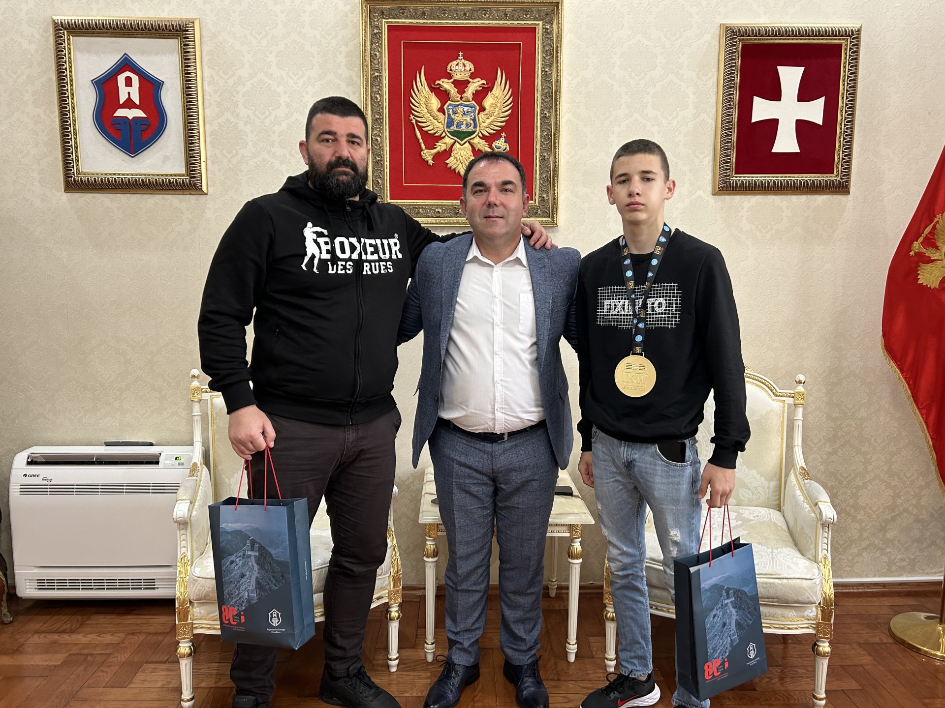 Đurašković: Uspjesi Kik-boks kluba „Lovćen“ za poštovanje