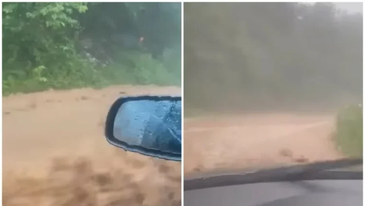 Apokaliptične scene u Srbiji: Spašavali žene i dvogodišnje dijete iz bujice, auti zarobljeni u vodi…
