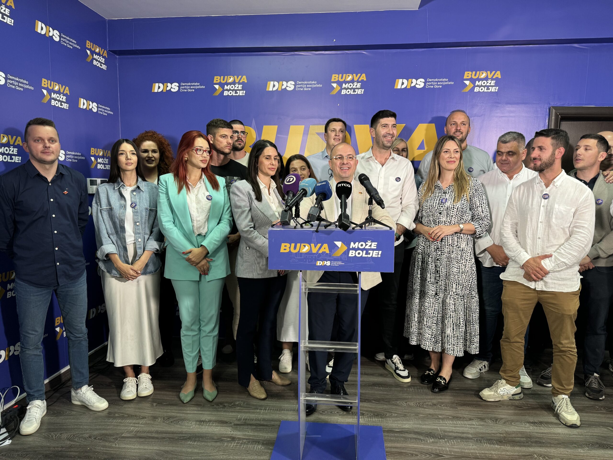 Milović: Buduće vlasti u Budvi nema bez DPS-a, druga smo najjača lista