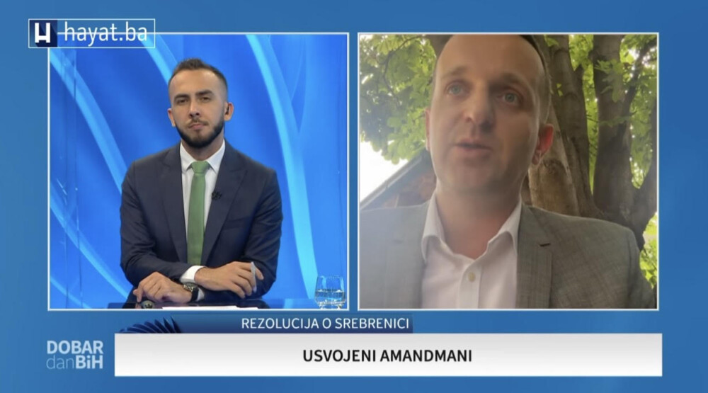 Đurašković za HAYAT: Amandmani Vlade Crne Gore na rezoluciju su velika blamaža za našu zemlju