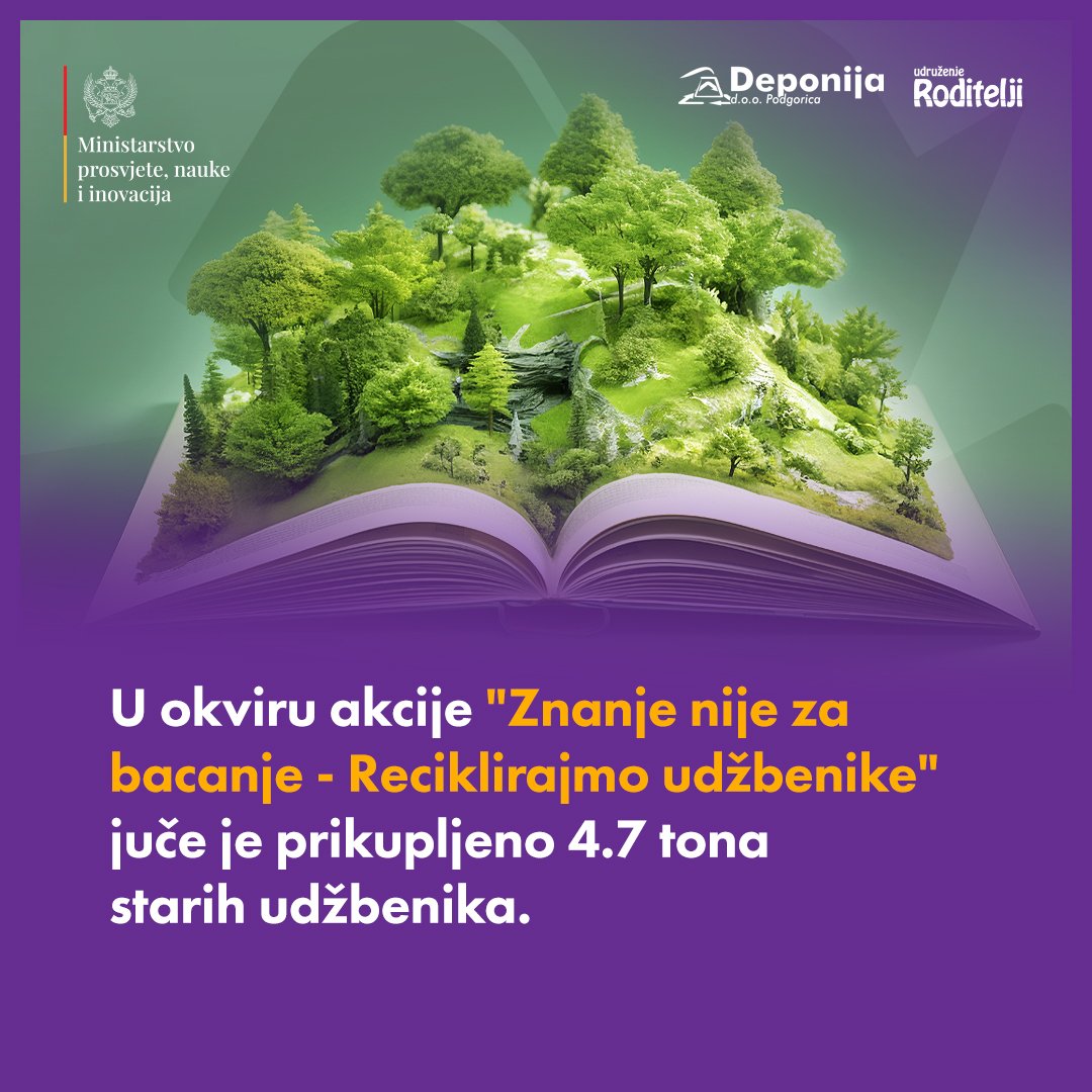 Prikupljeno 4,7 tona materijala za reciklažu