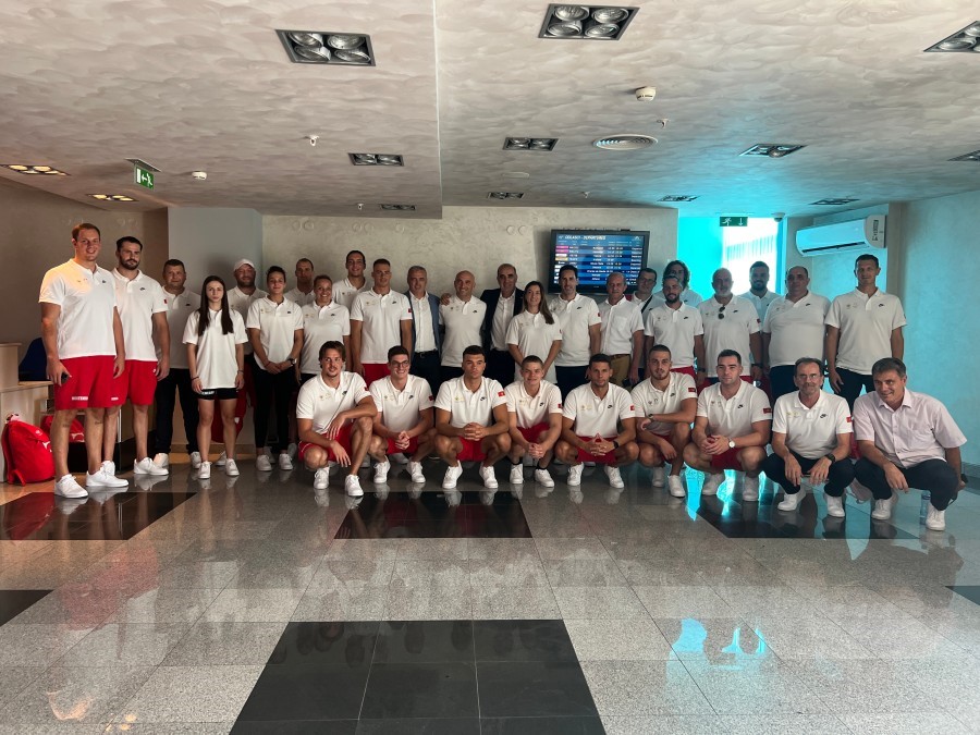Ponosni olimpijci otputovali za Pariz