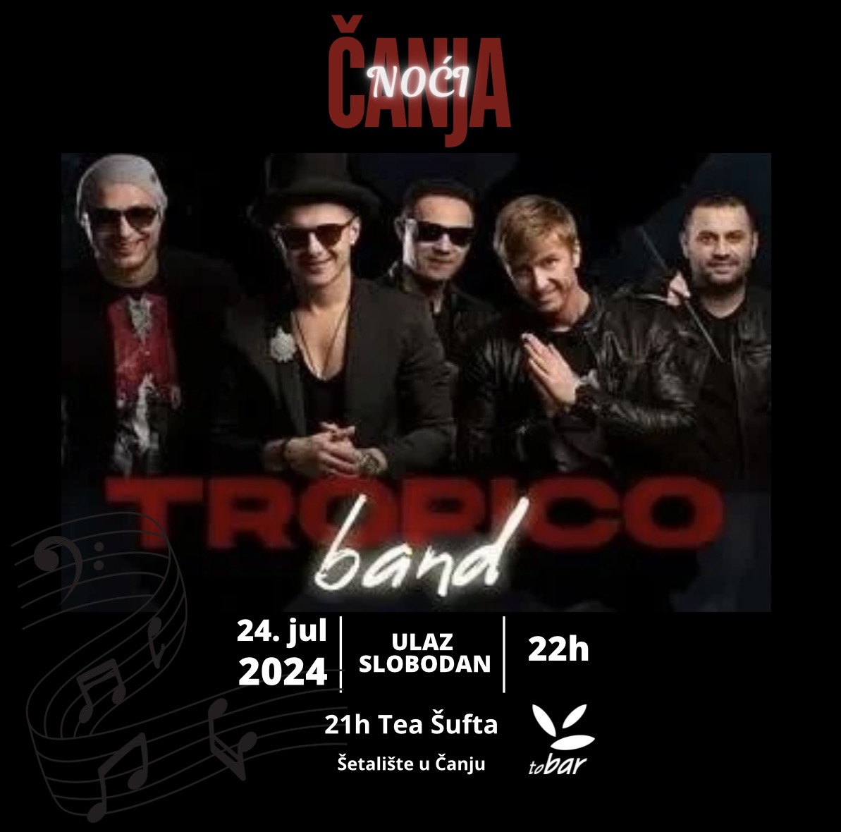 Ne propustite koncert Tropico benda