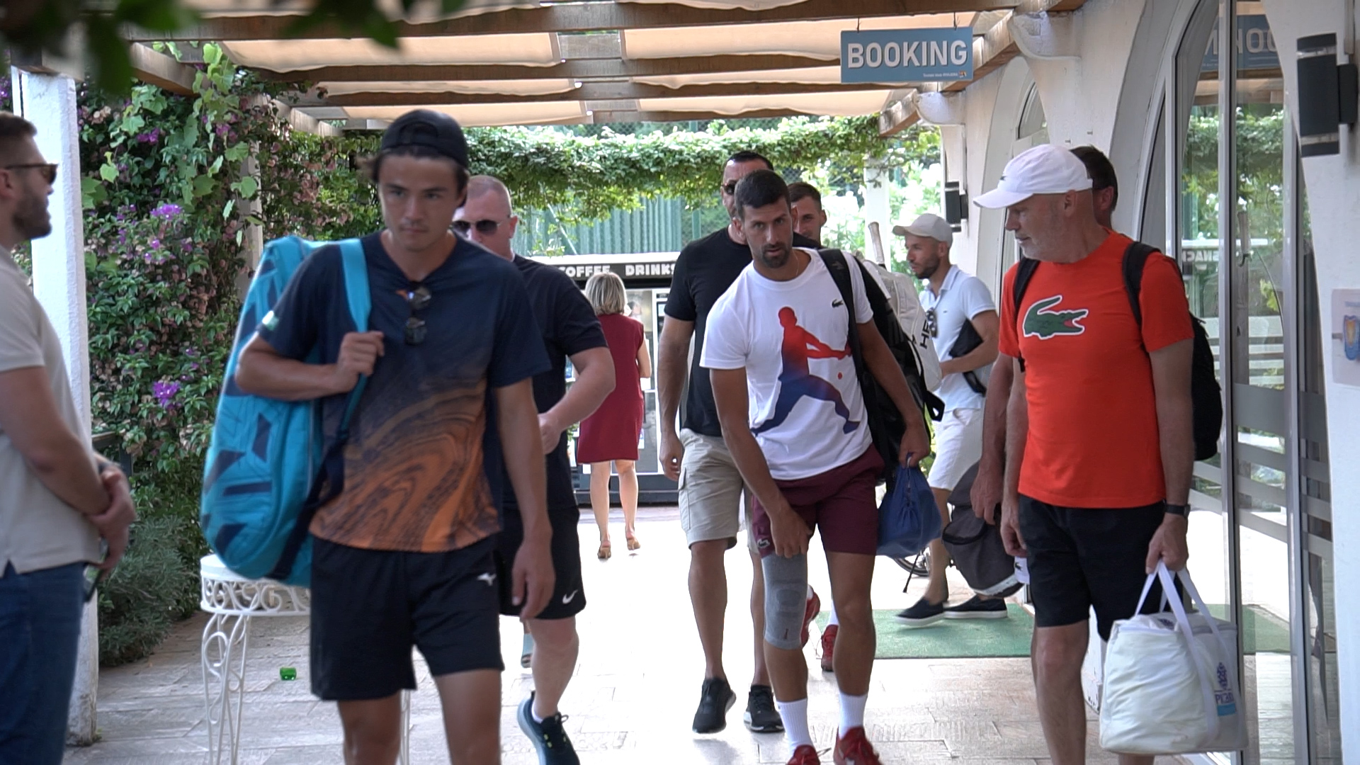 Novak Đoković održao trening na Slovenskoj plaži u susret Olimpijadi