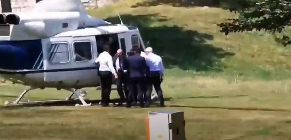 Mandić i Knežević helikopterom do Ivanovih korita